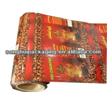 Cusomized Plastic Coffee Packaging Film/ Laminated Coffee Roll Film